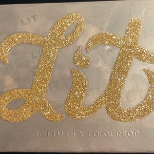 Brennan rock X Colourpop collaboration Lit Pallete